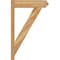 Ekena Millwork Traditional Rough Sawn Arts and Crafts Outlooker, Western Red Cedar, 6"W x 22"D x 34"H OUT06X22X34TRA03RWR - alternate 3